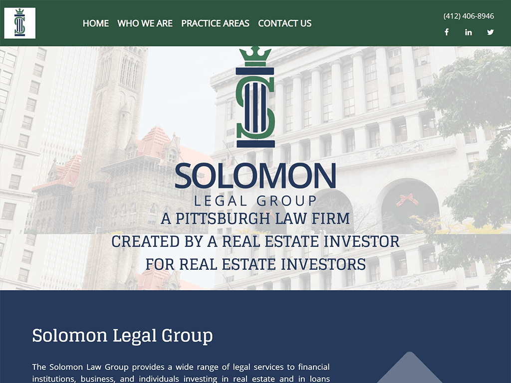 Law Firm Website theme