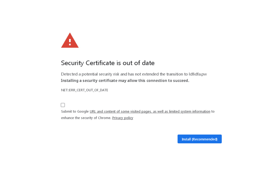 Is Your SSL Certificate Expired? -