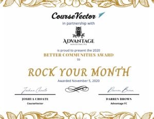 2020 Grant Award Winner