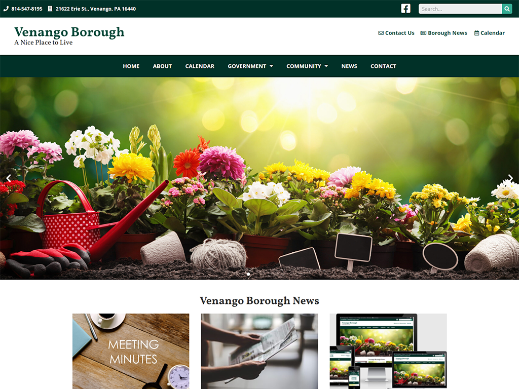 Venango Borough Website 