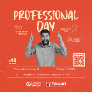 Oct 22, 2025 Professional Day flyer inexpensive headshots central PA