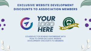 Partnerships with Associations Website design program blog banner