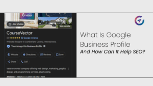 blog post title image: what is a Google Business Profile