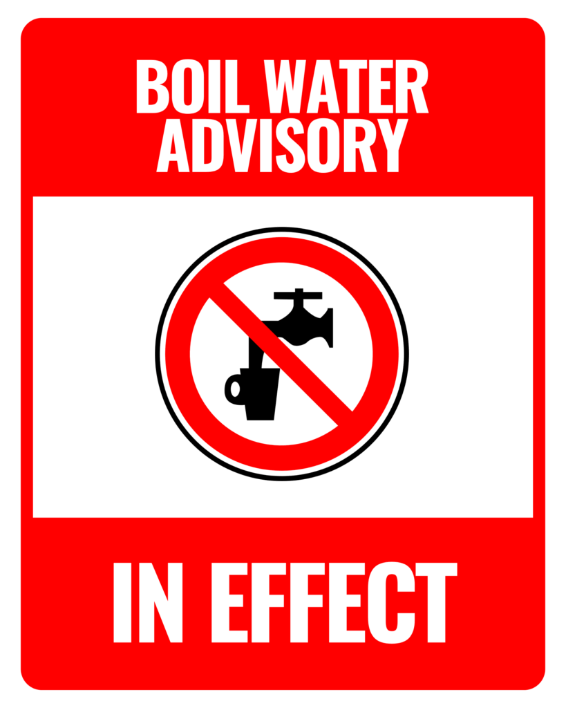boil water advisory