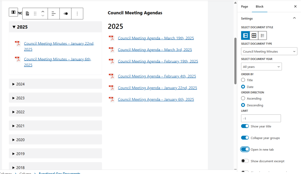 New Year, New Documents -