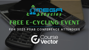 blog post title image free ecycling at the PSAB conference 2025