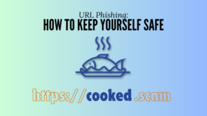 blog post title image: how to keep yourself safe from URL phishing