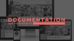 blog post feature image: documentation for your website