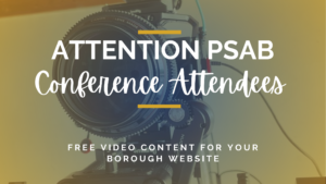 blog post title image: PSAB Welcome to Our Borough free video 2025