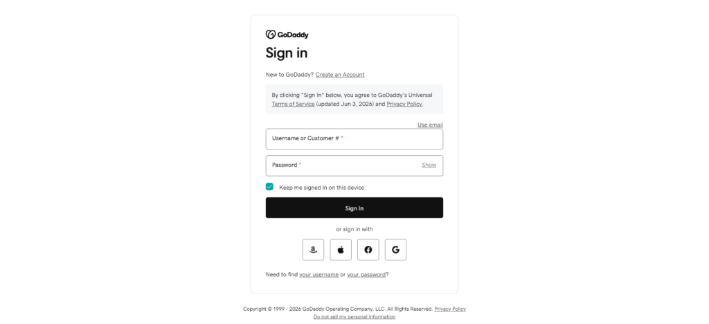 Domain Transfer GoDaddy to GoDaddy -
