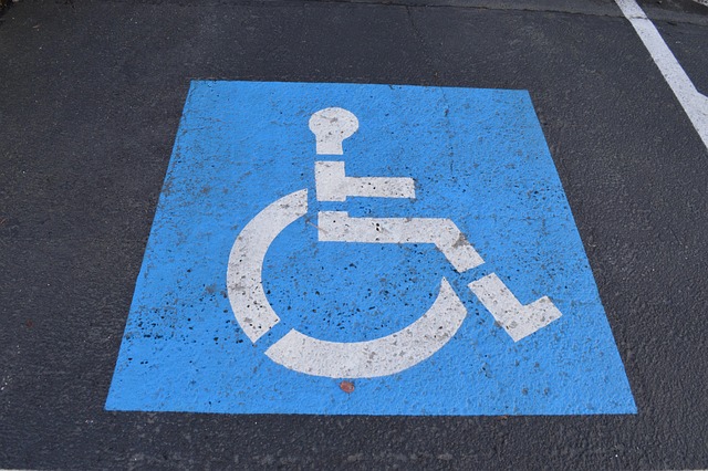 handicapped sign representing ADA