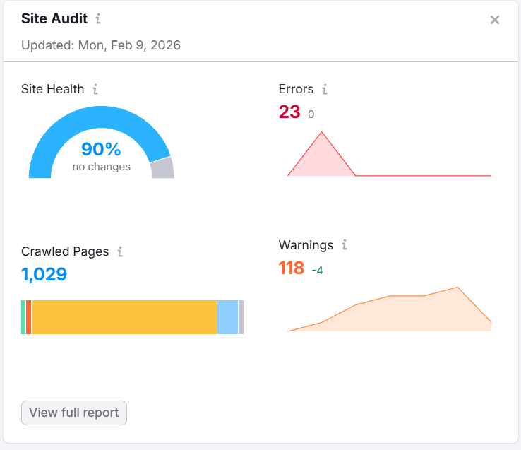 get a site benchmark before switching web hosts